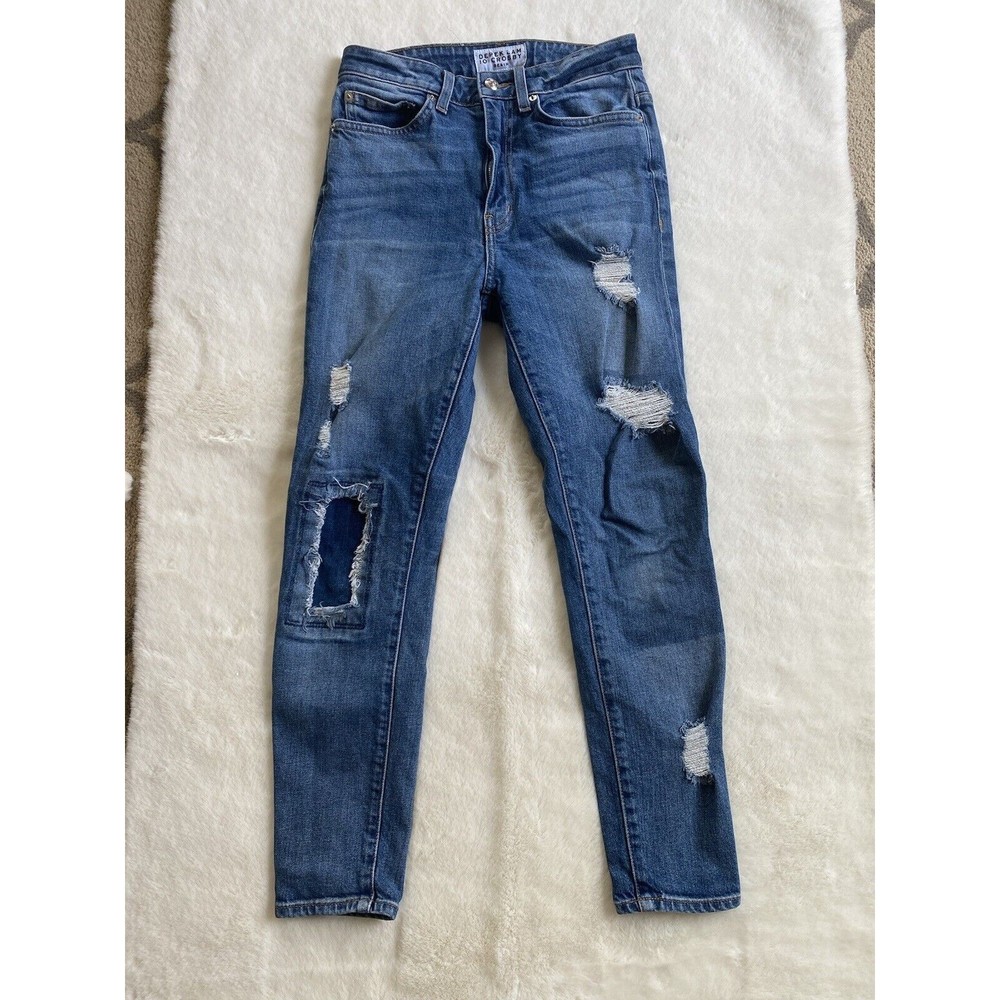 Derek Lam 10 Crosby Womens Tali Denim High-Rise Skinny Jeans SIZE 26